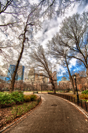 Path in Central Park HDR