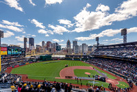 Right before the Pirates Home Opener at PNC Park in Pittsburgh