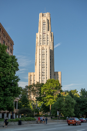 The Cathedral of Learning in Pittsburgh