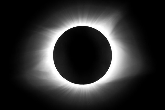 The total eclipse - August 21, 2017 outside of Princeton, KY