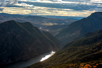 Beautiful light on a fall afternoon in the Black Canyon of the Gunnison