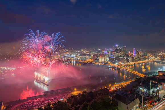 Pittsburgh fireworks - July 4th, 2019 - 353