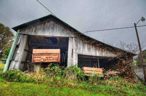 Equipment shed HDR