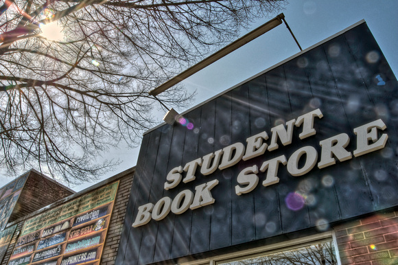 Penn State Student Book Store and Sunflare HDR