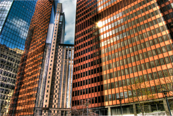 PNC Plaza in downtown Pittsburgh HDR