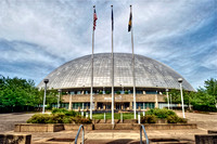 Civic Arena from the street HDR