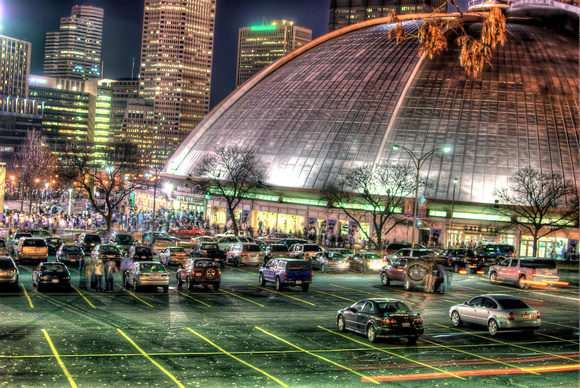 View of Mellon from parking lot HDR