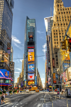 Times Square from street leve HDR