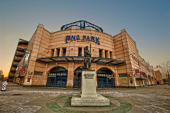PNC Park at dawn HDR