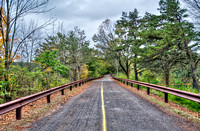 Road at Crooked Creek Park HDR