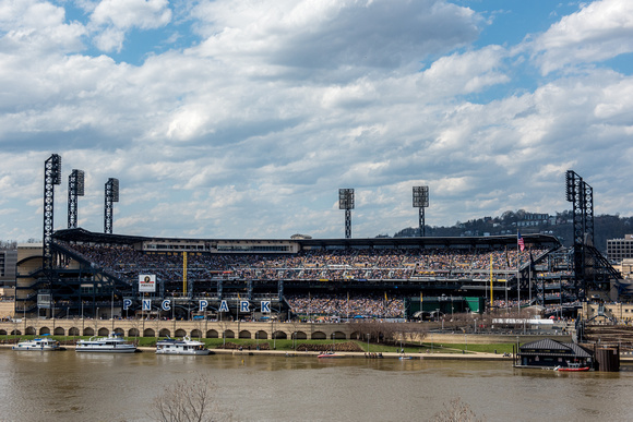 A beautiful PNC Park on Opening Day 2015 in Pittsburgh
