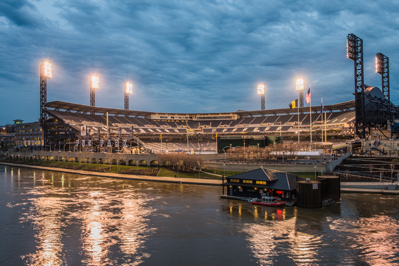 A view of PNC Park on Opening Day 2015 in Pittsburgh
