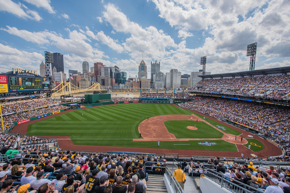 Fans pack into PNC Park on Opening Day in Pittsburgh