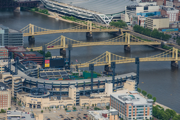 PNC Park and the Sister Bridges in Pittsburgh