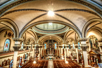 Immaculate Heart of Mary Church from balcony HDR