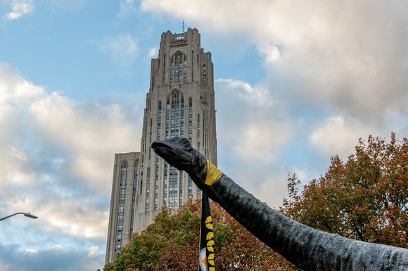 Dippy the Dinosaur and the Cathedral of Learning