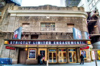 Front of the Broadhurst Theatre in New York City