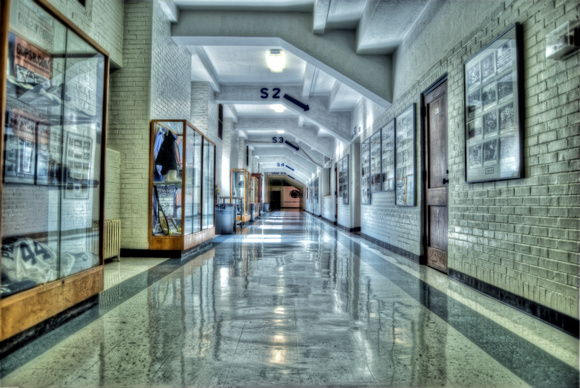 Hallway at Rec Hall HDR