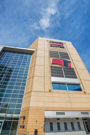 The front of the home of the Penguins, CONSOL Energy Center