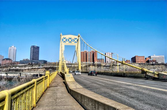 10th Street Bridge in Pittsburgh HDR