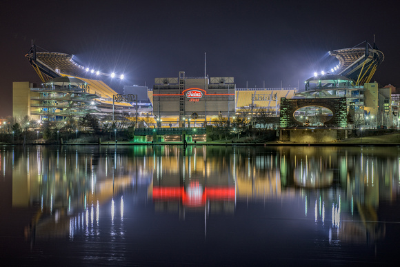 Morning at Heinz Field in Pittsburgh
