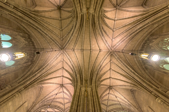 The beautiful roof of the Cathedral of Learning