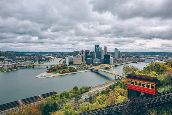 A cloud fall day in Pittsburgh