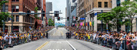 Panorama of the Boulevard of the Allies before the Pens Stanley Cup Parade