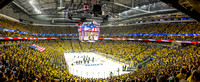 Panorama of the national anthem at game 1 of the 2016 Stanley Cup Final
