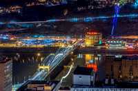 The Smithfield St. Bridge and the Monongahela Incline in Pittsburgh