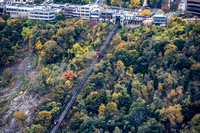 An aerial view of the Duquesne Incline in Pittsburgh