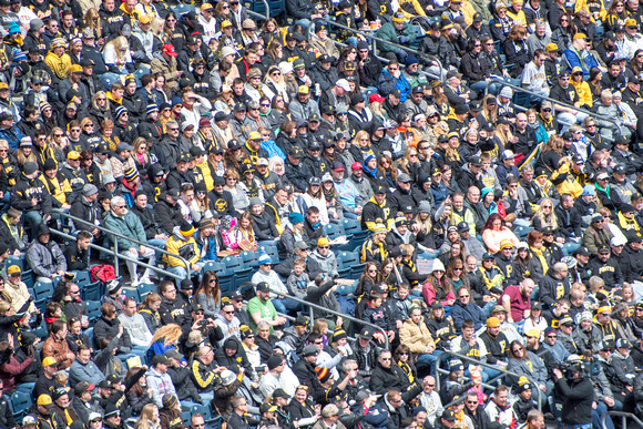 A sea of fans at PNC Park in Pittsburgh for Opening Day 2016