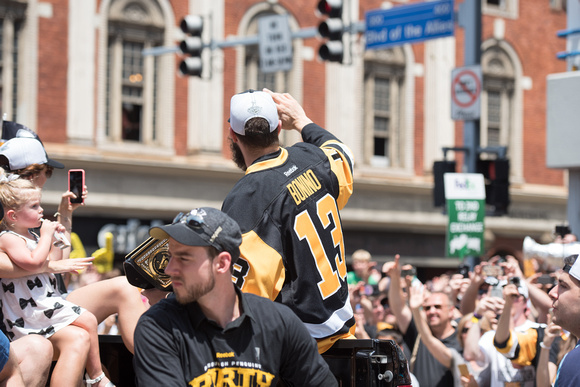 Nick Bonino Pittsburgh Penguins Stanley Cup Parade - 154