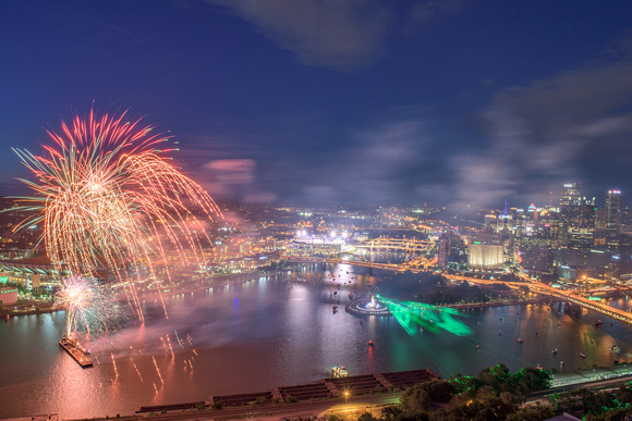 Pittsburgh Bicentennial Celebration and Fireworks - 030