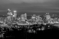 Pittsburgh glows from the North Side