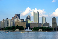 A view of Pittsburgh from the Gateway Clipper