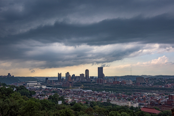 A stormy day in Pittsburgh