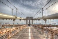 Inside the Brooklyn Bridge HDR