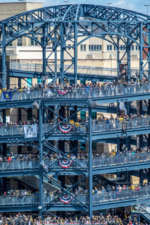 The Rotunda is packed at PNC Park in Pittsburgh on Opening Day 2016