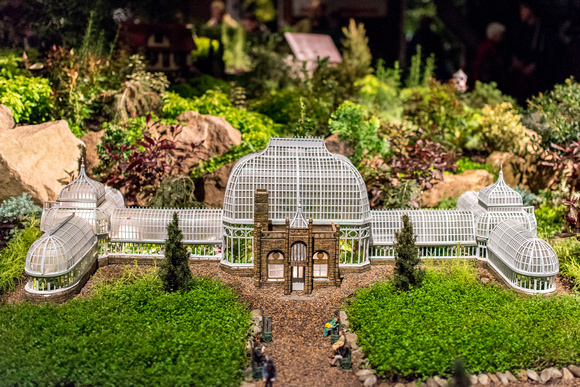 Phipps Conservatory in Pittsburgh - Winter 2016 Light Show and Train Display - 021