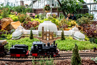 Phipps Conservatory in Pittsburgh - Winter 2016 Light Show and Train Display - 004