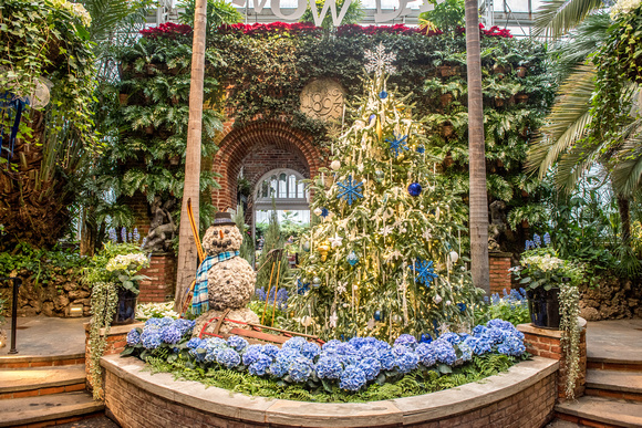 Phipps Conservatory in Pittsburgh - Winter 2016 Light Show and Train Display - 001
