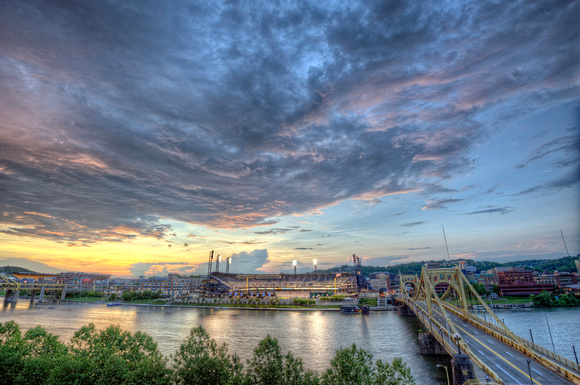 PNC Park and the North Shore HDR