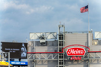 The videoboards at Heinz Field honor the late Dan Rooney