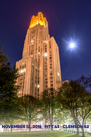 Victory Lights - Cathedral of Learning - Clemon Score