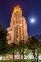 Victory Lights - Cathedral of Learning - Clemson