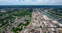 Pittsburgh from above the Strip District