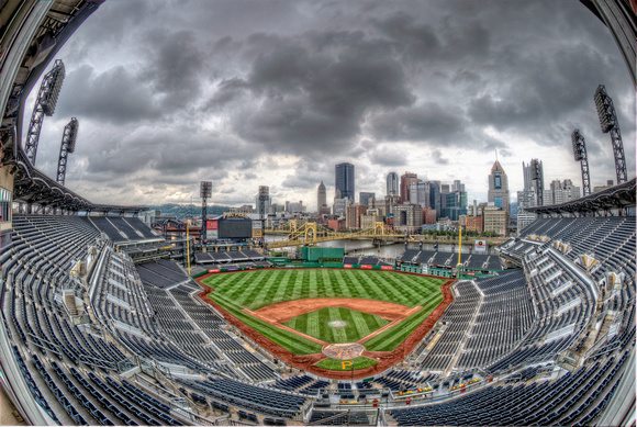 PNC Park from Press box HDR