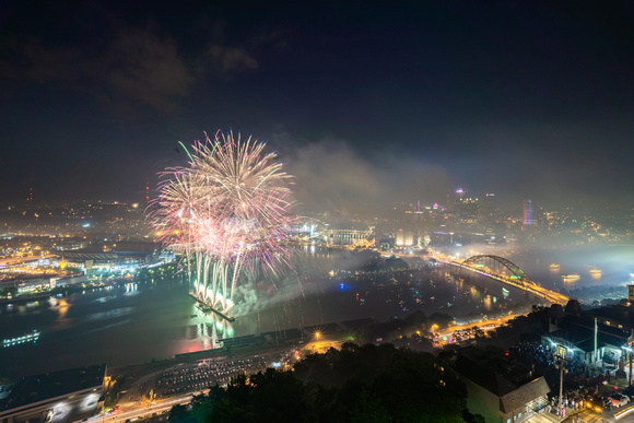 Pittsburgh fireworks - July 4th, 2019 - 522