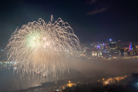 Pittsburgh fireworks - July 4th, 2019 - 506